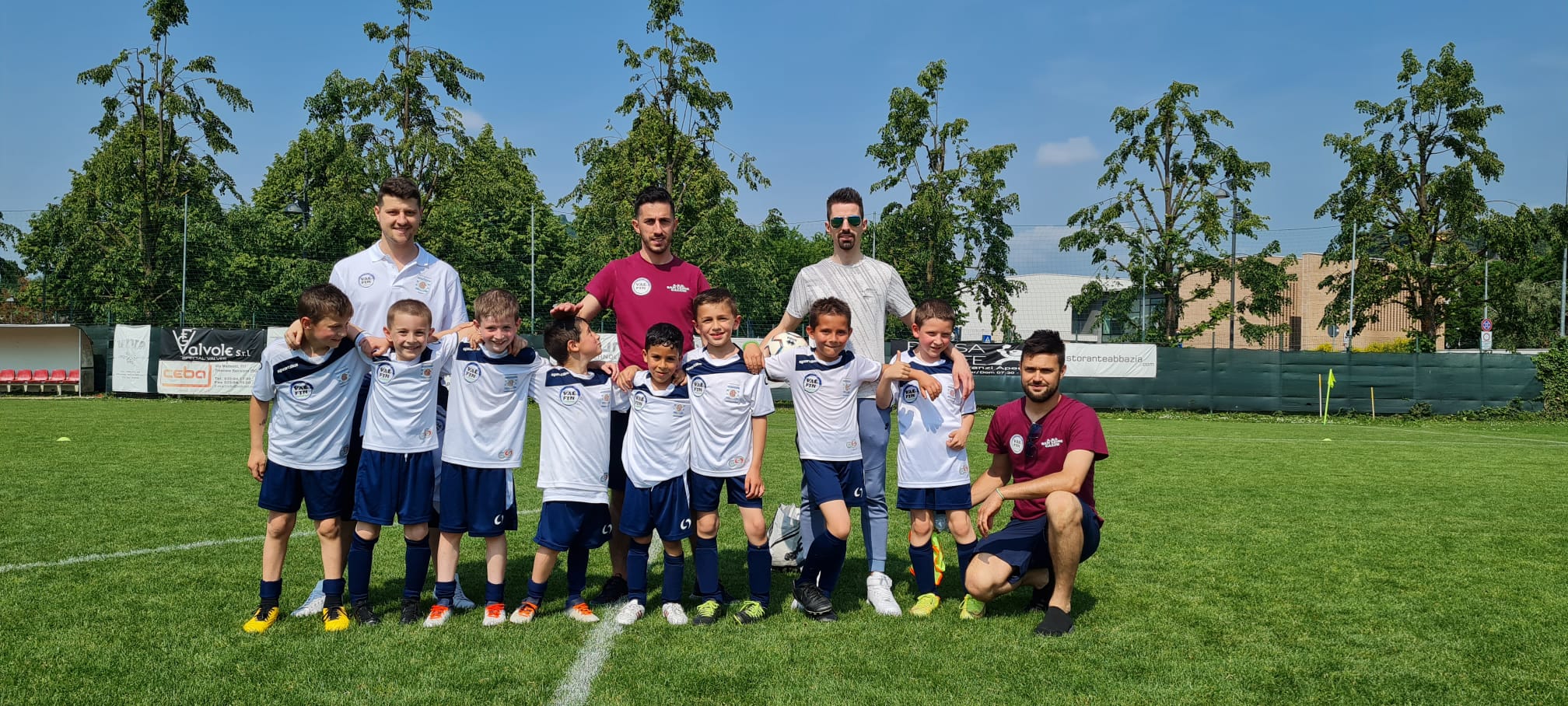 Scuola Calcio - uno dei gruppi 